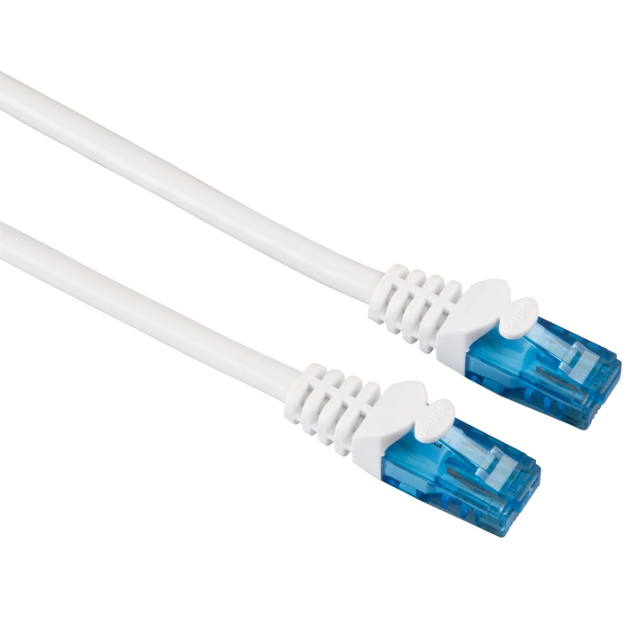 HAMA CAT 6 Network Cable UTP, white, 15.00 m Vit 15 m in the group COMPUTERS & PERIPHERALS / Computer cables / Network cables / Cat6 at TP E-commerce Nordic AB (C31125)