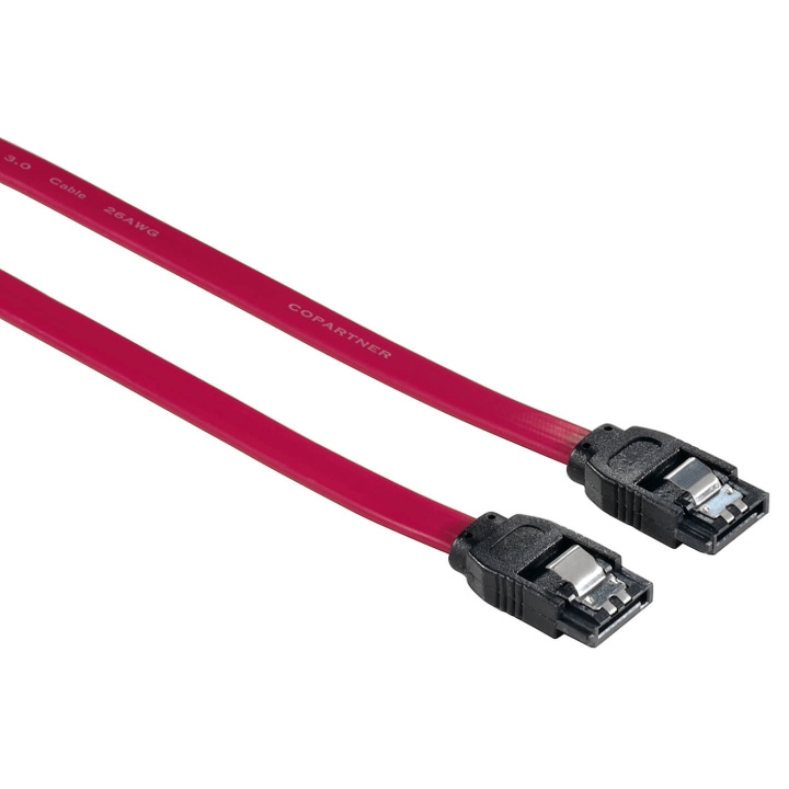 Hama Internkabel SAT III 0,45m in the group COMPUTERS & PERIPHERALS / Computer cables / Internal / SATA at TP E-commerce Nordic AB (C31129)