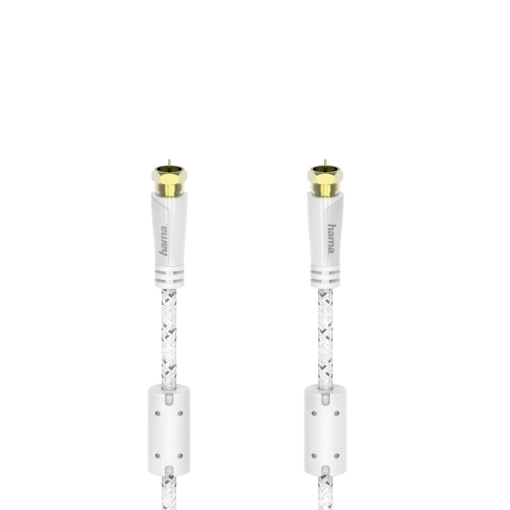 Hama Kabel Antenn SAT 120dB F-Plug-F-Plug Vit 5m in the group HOME ELECTRONICS / Cables & Adapters / Antenna cables & Accessories / Antenna cables at TP E-commerce Nordic AB (C31203)