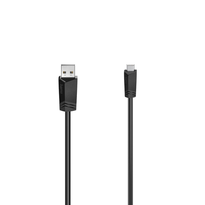 Hama Cable USB-Mini-B to USB-A USB 2.0 1.5m in the group COMPUTERS & PERIPHERALS / Computer cables / USB / Mini-USB / Cabels at TP E-commerce Nordic AB (C31213)