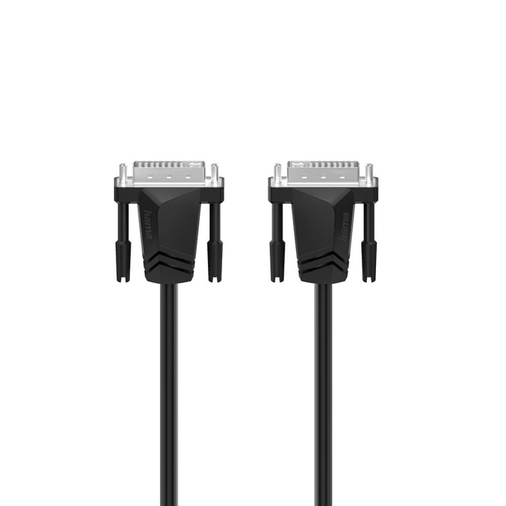 Hama Cable DVI 1440p Dual Link Black 1.5m in the group COMPUTERS & PERIPHERALS / Computer cables / DVI / Cables at TP E-commerce Nordic AB (C31215)