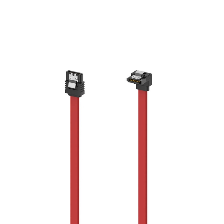 Hama Cable SATA Serial-ATA III 90° 6 Gbit/s Internal 0.60m in the group COMPUTERS & PERIPHERALS / Computer cables / Internal / SATA at TP E-commerce Nordic AB (C31226)