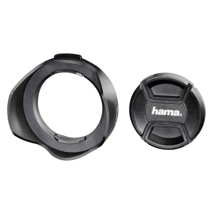 Hama Lens Hood with Lens Cap, univ ersal, 55 mm in the group HOME ELECTRONICS / Photo & Video / Photo equipment / Other at TP E-commerce Nordic AB (C31268)