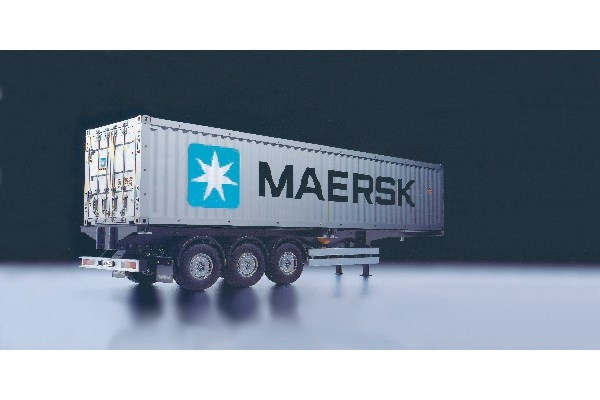 TAMIYA 1/14 40ft MAERSK container m. semi trailer in the group TOYS, KIDS & BABY PRODUCTS / Radio controlled / Other RC at TP E-commerce Nordic AB (C31489)