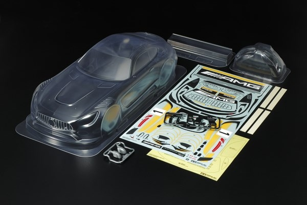 TAMIYA 1/10 Scale R/C Mercedes-AMG GT3 Body Parts Set in the group TOYS, KIDS & BABY PRODUCTS / Radio controlled / Spare parts & Extra accessories / TAMIYA at TP E-commerce Nordic AB (C31520)