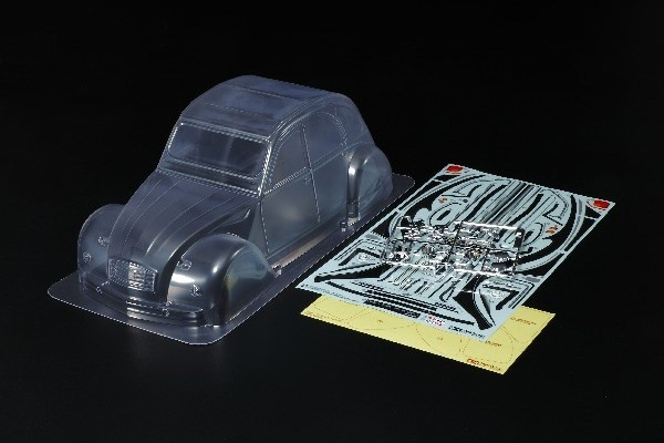 TAMIYA 1/10 Scale R/C Citroën 2CV Charleston Body Parts in the group TOYS, KIDS & BABY PRODUCTS / Radio controlled / Spare parts & Extra accessories / TAMIYA at TP E-commerce Nordic AB (C31557)
