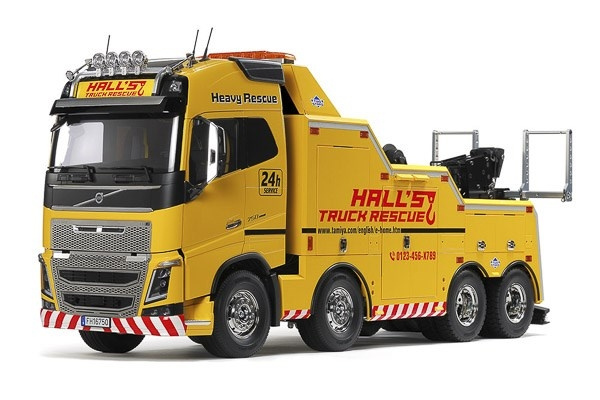 TAMIYA 1/14 Volvo FH16 8x4 Tow Truck Globetrotter 750 in the group TOYS, KIDS & BABY PRODUCTS / Radio controlled / RC cars at TP E-commerce Nordic AB (C31584)