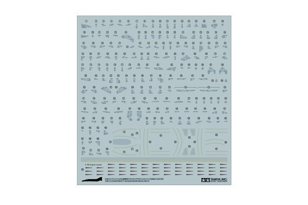 TAMIYA 1/48 Scale F-4 Phantom II T Decal Set A in the group Sport, leisure & Hobby / Hobby / Plastic models / Various products at TP E-commerce Nordic AB (C31600)