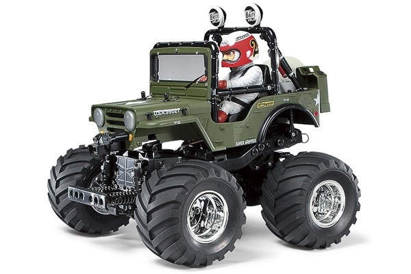 TAMIYA 1/10 R/C Wild Willy 2000 (WR-02) / NO ESC in the group TOYS, KIDS & BABY PRODUCTS / Radio controlled / RC cars at TP E-commerce Nordic AB (C31621)