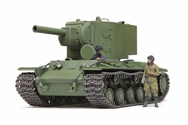 TAMIYA 1/35 Russian Heavy Tank KV-2 in the group Sport, leisure & Hobby / Hobby / Plastic models / Military vehicles (land) at TP E-commerce Nordic AB (C31676)