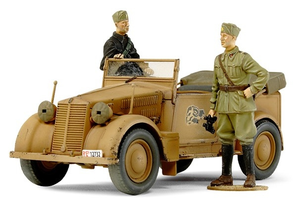 TAMIYA 1/35 Italian/German 508CM \'Coloniale\' Staff Car in the group Sport, leisure & Hobby / Hobby / Plastic models / Various products at TP E-commerce Nordic AB (C31679)