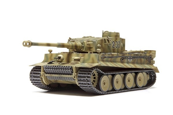 TAMIYA 1/48 German Heavy Tank Tiger I Early Production in the group Sport, leisure & Hobby / Hobby / Plastic models / Military vehicles (land) at TP E-commerce Nordic AB (C31681)