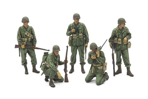 TAMIYA 1/35 U.S. Infantry Scout Set in the group Sport, leisure & Hobby / Hobby / Plastic models / Various products at TP E-commerce Nordic AB (C31695)