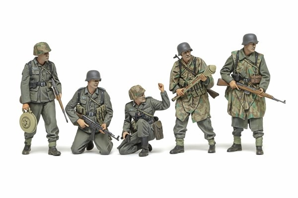 TAMIYA 1/35 German Infantry Set (Late WWII) in the group Sport, leisure & Hobby / Hobby / Plastic models / Figures at TP E-commerce Nordic AB (C31741)