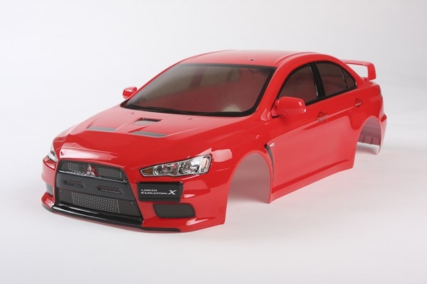 TAMIYA 1/10 Scale R/C Lancer Evo X Body Parts Set in the group TOYS, KIDS & BABY PRODUCTS / Radio controlled / Spare parts & Extra accessories / TAMIYA at TP E-commerce Nordic AB (C31785)
