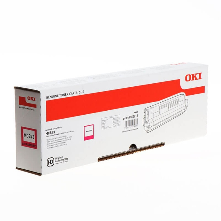 OKI Toner 45862815 Magenta High Capacity in the group COMPUTERS & PERIPHERALS / Printers & Accessories / Ink & Toner / Toner / OKI at TP E-commerce Nordic AB (C32189)