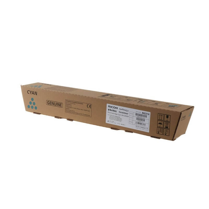 Ricoh Toner 842314 IM C2500H Cyan in the group COMPUTERS & PERIPHERALS / Printers & Accessories / Ink & Toner / Toner / Others at TP E-commerce Nordic AB (C32220)