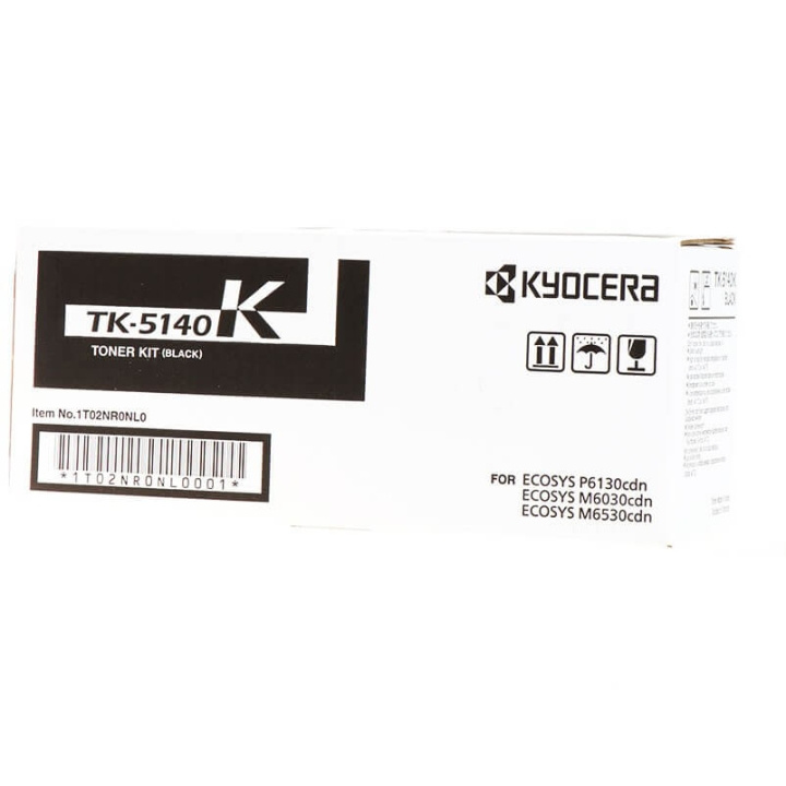 Kyocera Toner 1T02NR0NL0 TK-5140 Black in the group COMPUTERS & PERIPHERALS / Printers & Accessories / Ink & Toner / Toner / Kyocera at TP E-commerce Nordic AB (C32237)