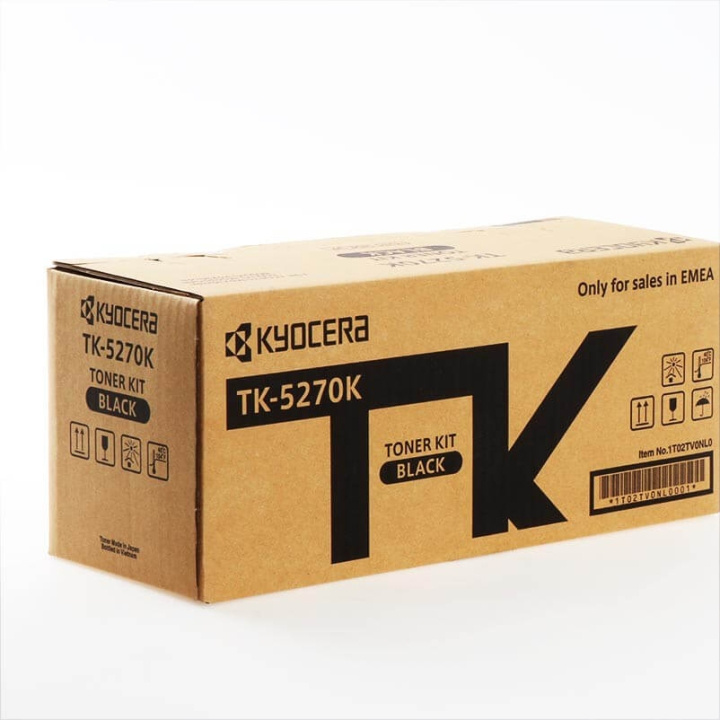 Kyocera Toner 1T02TV0NL0 TK-5270 Black in the group COMPUTERS & PERIPHERALS / Printers & Accessories / Ink & Toner / Toner / Kyocera at TP E-commerce Nordic AB (C32256)