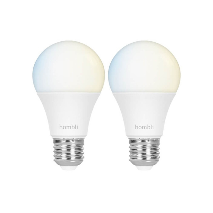 Hombli Smart Lampa E27 9W Promo 2-Pack CCT in the group HOME ELECTRONICS / Lighting / LED lamps at TP E-commerce Nordic AB (C32281)