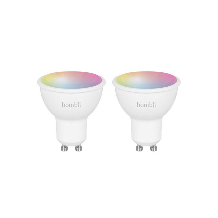 Hombli Smart Spot GU10 5W RGB Promo 2-Pack CCT in the group HOME ELECTRONICS / Lighting / LED lamps at TP E-commerce Nordic AB (C32285)