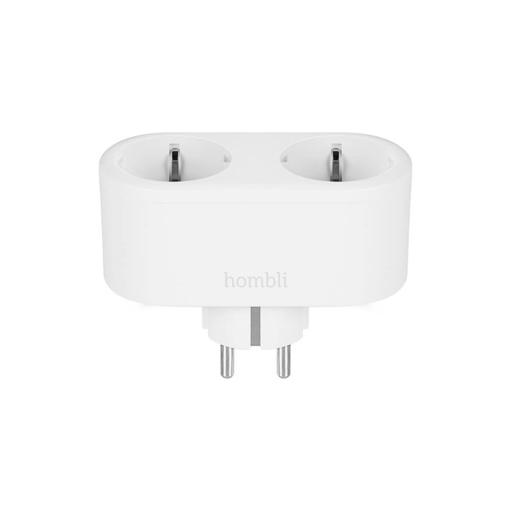 Hombli EU Smart Plug Duo White in the group HOME, HOUSEHOLD & GARDEN / Smart home / Smart plugs at TP E-commerce Nordic AB (C32306)