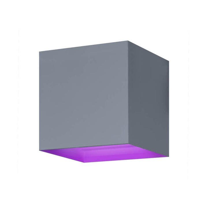Hombli Outdoor Smart Light Wallmount RGB CCT Grey in the group HOME ELECTRONICS / Lighting / Wall lights at TP E-commerce Nordic AB (C32316)