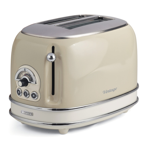 Ariete Brödrost för 2 skivor, vintage, Beige in the group HOME, HOUSEHOLD & GARDEN / Household appliances / Toasters & Bread grills / Toasters at TP E-commerce Nordic AB (C32323)