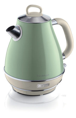 Ariete Vattenkokare, vintage, Grön in the group HOME, HOUSEHOLD & GARDEN / Household appliances / Water & Juice / Kettles at TP E-commerce Nordic AB (C32332)