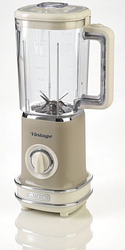 Ariete Mixer 1,5 liter, Vintage, Beige in the group HOME, HOUSEHOLD & GARDEN / Household appliances / Food processor & Kitchen appliances / Mixer & Blenders at TP E-commerce Nordic AB (C32383)