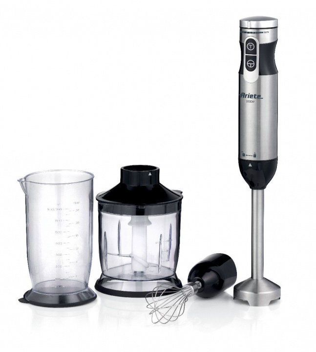 Ariete Hand Blender Prof. Multi Functions 7 In 1, /Metal in the group HOME, HOUSEHOLD & GARDEN / Household appliances / Food processor & Kitchen appliances / Hand blenders at TP E-commerce Nordic AB (C32415)