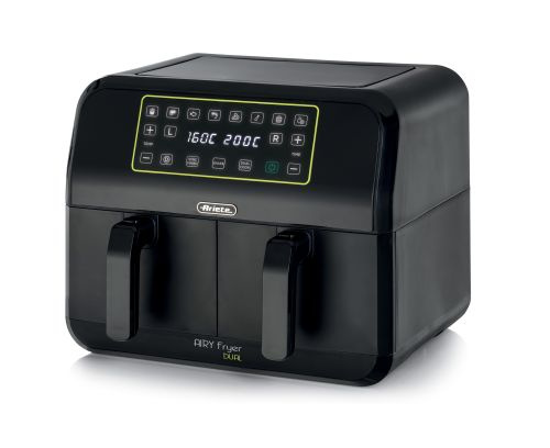 Ariete Air Fryer 2 x drawer in the group HOME, HOUSEHOLD & GARDEN / Household appliances / Airfryers & Fryers at TP E-commerce Nordic AB (C32429)