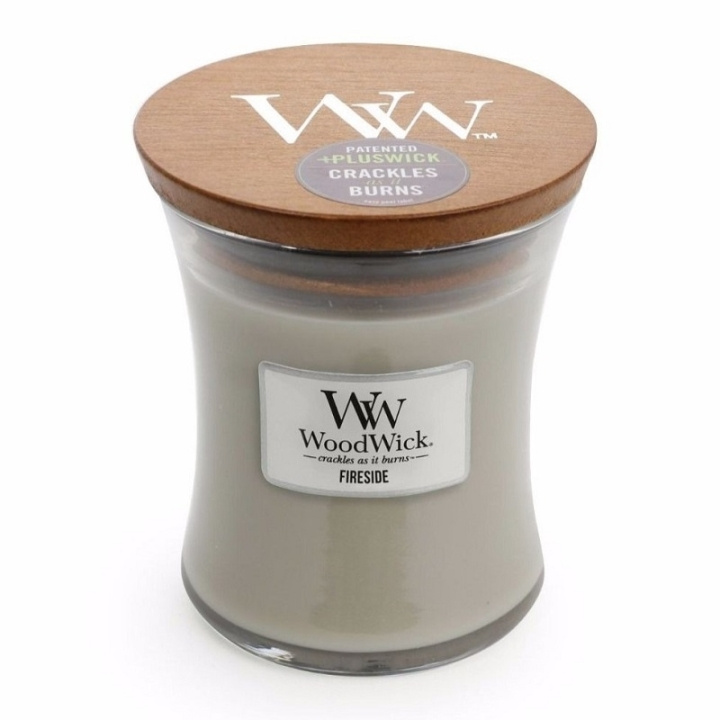 WoodWick Medium - Fireside in the group BEAUTY & HEALTH / Fragrance & Perfume / Other fragrances / Scented candles at TP E-commerce Nordic AB (C32521)