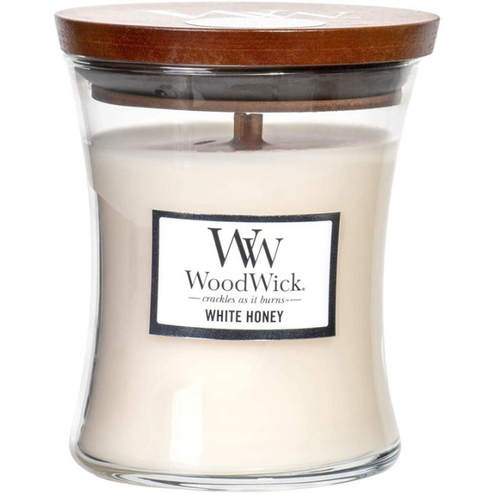 WoodWick Medium - White Honey in the group BEAUTY & HEALTH / Fragrance & Perfume / Other fragrances / Scented candles at TP E-commerce Nordic AB (C32528)