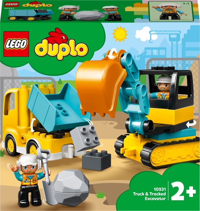 LEGO DUPLO Town 10931 - Lastbil och grävmaskin in the group TOYS, KIDS & BABY PRODUCTS / Toys / Building toys / Lego at TP E-commerce Nordic AB (C32718)