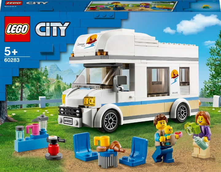 LEGO City Great Vehicles 60283 - Holiday Camper Van in the group TOYS, KIDS & BABY PRODUCTS / Toys / Building toys / Lego at TP E-commerce Nordic AB (C32720)