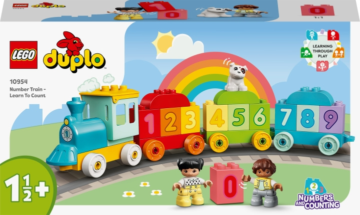 LEGO DUPLO My First 10954 - Siffertåg – Lär dig räkna in the group TOYS, KIDS & BABY PRODUCTS / Toys / Building toys / Lego at TP E-commerce Nordic AB (C32727)
