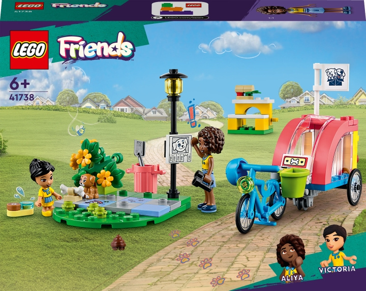 LEGO Friends 41738 - Hundräddningscykel in the group TOYS, KIDS & BABY PRODUCTS / Toys / Building toys / Lego at TP E-commerce Nordic AB (C32759)