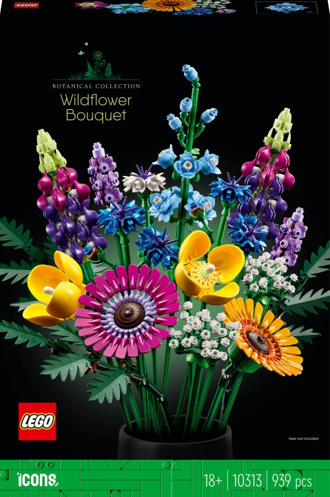 LEGO Botanical 10313 - Wildflower Bouquet in the group TOYS, KIDS & BABY PRODUCTS / Toys / Building toys / Lego at TP E-commerce Nordic AB (C32776)