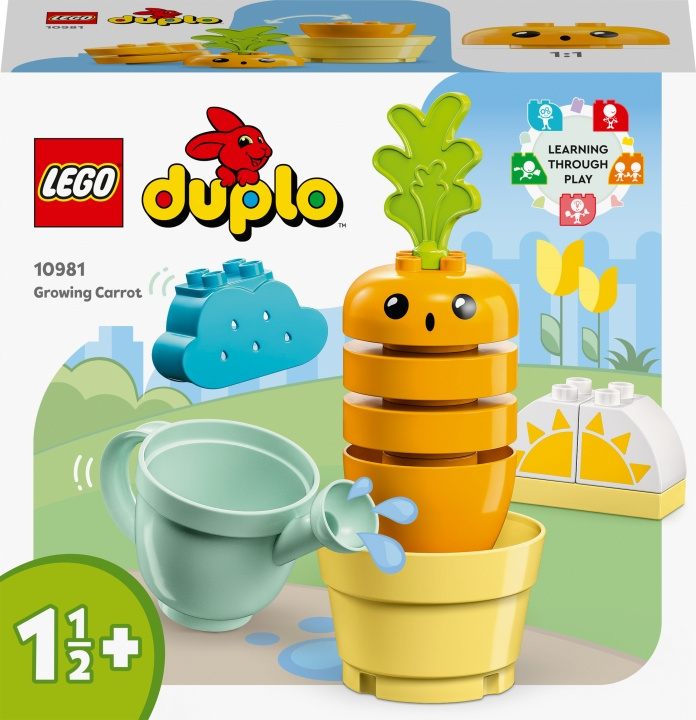 LEGO DUPLO My First 10981 - Växande morot in the group TOYS, KIDS & BABY PRODUCTS / Toys / Building toys / Lego at TP E-commerce Nordic AB (C32778)