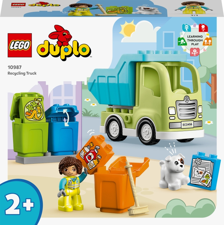 LEGO DUPLO Town 10987 - Återvinningsbil in the group TOYS, KIDS & BABY PRODUCTS / Toys / Building toys / Lego at TP E-commerce Nordic AB (C32787)
