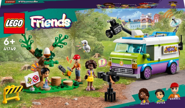 LEGO Friends 41749 - Nyhetsbil in the group TOYS, KIDS & BABY PRODUCTS / Toys / Building toys / Lego at TP E-commerce Nordic AB (C32791)