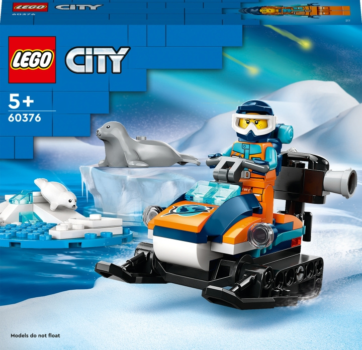 LEGO City Exploration 60376 - Arctic Explorer Snowmobile in the group TOYS, KIDS & BABY PRODUCTS / Toys / Building toys / Lego at TP E-commerce Nordic AB (C32795)