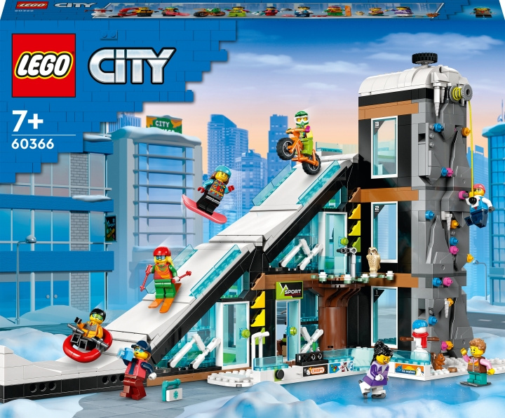 LEGO City My City 60366 - Ski and Climbing Center in the group TOYS, KIDS & BABY PRODUCTS / Toys / Building toys / Lego at TP E-commerce Nordic AB (C32802)