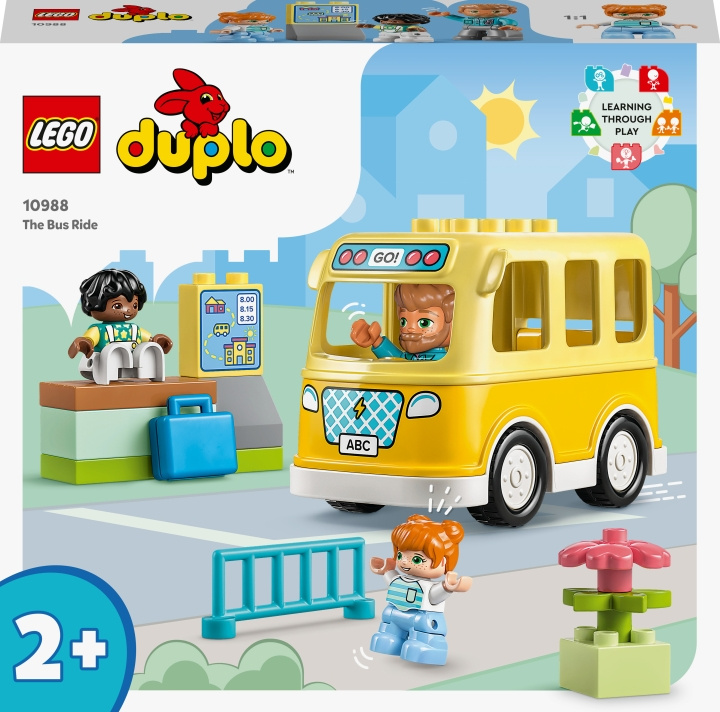 LEGO DUPLO Town 10988 - Bussresan in the group TOYS, KIDS & BABY PRODUCTS / Toys / Building toys / Lego at TP E-commerce Nordic AB (C32804)