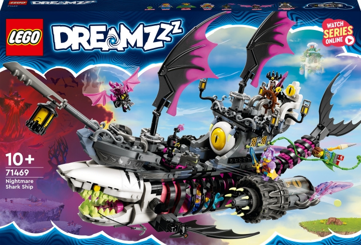 LEGO DREAMZzz 71469 - Nightmare Shark Ship in the group TOYS, KIDS & BABY PRODUCTS / Toys / Building toys / Lego at TP E-commerce Nordic AB (C32809)