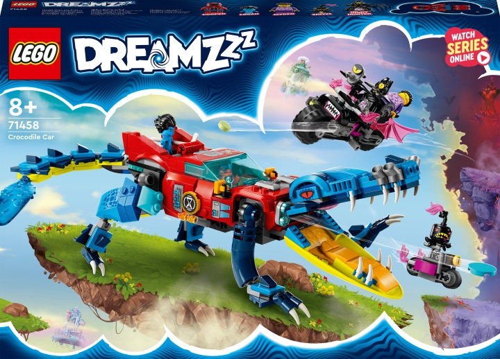 LEGO DREAMZzz 71458 - Crocodile Car in the group TOYS, KIDS & BABY PRODUCTS / Toys / Building toys / Lego at TP E-commerce Nordic AB (C32812)
