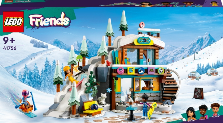 LEGO Friends 41756 - Skidbacke och vinterkafé in the group TOYS, KIDS & BABY PRODUCTS / Toys / Building toys / Lego at TP E-commerce Nordic AB (C32816)