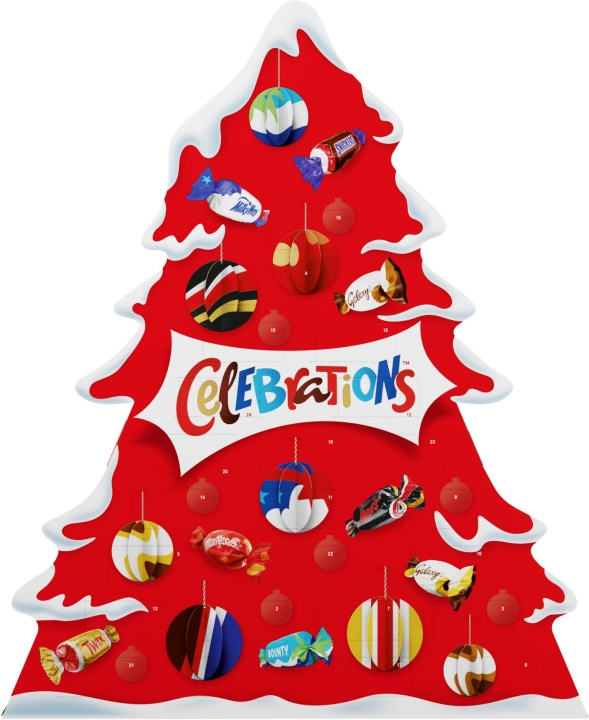 Mars Celebrations - Advent Calendar 215 g in the group TOYS, KIDS & BABY PRODUCTS / Toys / Advent calendar at TP E-commerce Nordic AB (C32977)