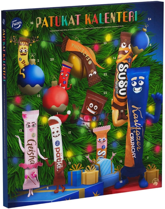 Fazer Bars Julkalender, 665 g in the group TOYS, KIDS & BABY PRODUCTS / Toys / Advent calendar at TP E-commerce Nordic AB (C33001)